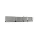 Vanity Light Avenue Lighting HF3004-PN The Original Glacier 4-Panel 33"W LED Bath Light in Polished Nickel/Bubbled Crystals Avenue Lighting
