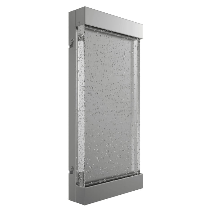Wall Sconce Avenue Lighting HF3015-PN The Original Glacier 15"H LED Wall Sconce in Polished Nickel/Bubbled Crystal Avenue Lighting