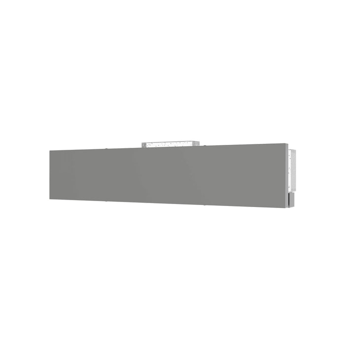 Vanity Light Avenue Lighting HF3003-PN The Original Glacier 3-Panel 24"W LED Bath Light in Polished Nickel/Bubbled Crystals Avenue Lighting