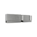 Vanity Light Avenue Lighting HF3002-PN The Original Glacier 2-Panel 18"W LED Bath Light in Polished Nickel/Bubbled Crystals Avenue Lighting