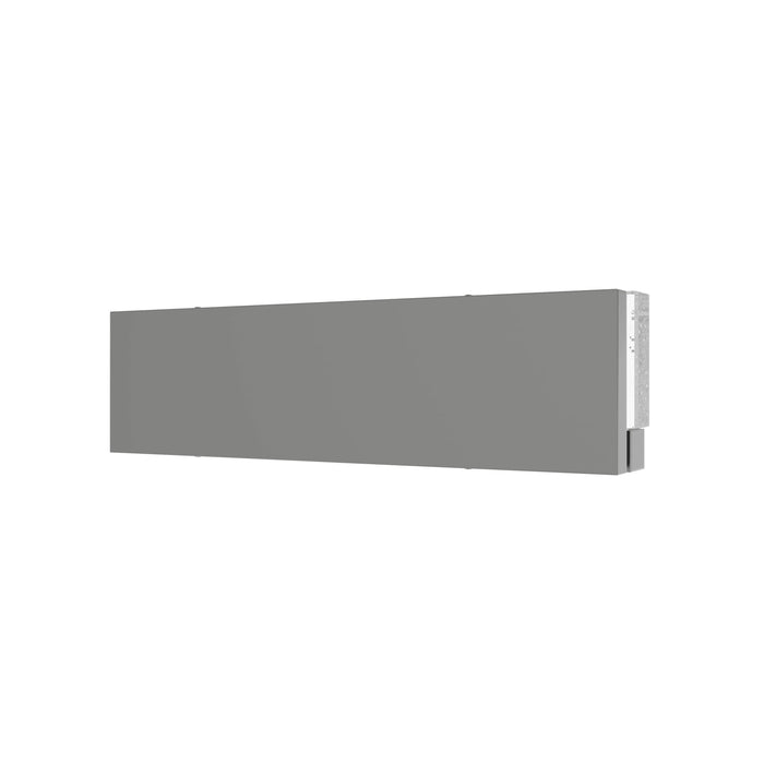 Vanity Light Avenue Lighting HF3002-PN The Original Glacier 2-Panel 18"W LED Bath Light in Polished Nickel/Bubbled Crystals Avenue Lighting