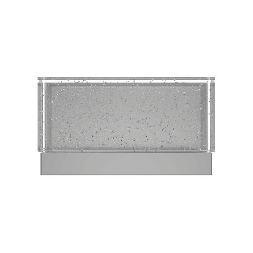 Wall Sconce Avenue Lighting HF3001-PN The Original Glacier 9"W LED Bath Light in Polished Nickel/Bubbled Crystal Avenue Lighting