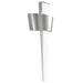 Wall Sconce Avenue Lighting HF3007-PN The Original Glacier 24"H Curved Frame LED Wall Sconce in Polished Nickel/Bubbled Crystal Avenue Lighting