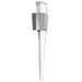 Wall Sconce Avenue Lighting HF3010-PN The Original Glacier Avenue 24" Angular Frame LED Wall Sconce in Polished Nickel/Bubbled Crystal Avenue Lighting