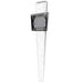 Wall Sconce Avenue Lighting HF3010-PN The Original Glacier Avenue 24" Angular Frame LED Wall Sconce in Polished Nickel/Bubbled Crystal Avenue Lighting