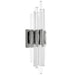 Wall Sconce Avenue Lighting HF3011-PN The Original Glacier 7-Light 22"H Crystal LED Wall Sconce in Polished Nickel Avenue Lighting