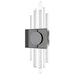 Wall Sconce Avenue Lighting HF3011-PN The Original Glacier 7-Light 22"H Crystal LED Wall Sconce in Polished Nickel Avenue Lighting