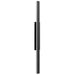 Outdoor Wall Light Avenue Lighting AV2148-BLK Avenue Outdoor 48"H LED Wall Sconce in Black Avenue Lighting