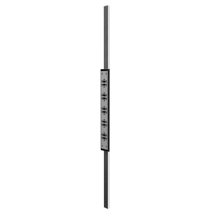 Outdoor Wall Light Avenue Lighting AV2188-BLK Avenue Outdoor 88"H LED Wall Sconce in Black Avenue Lighting