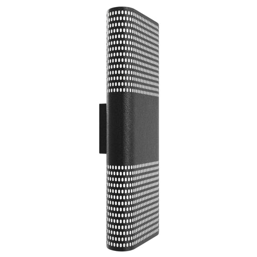 Outdoor Wall Light Avenue Lighting AV2218-BLK Avenue Outdoor 18"H LED Wall Sconce with Perforated Black Frame Avenue Lighting