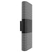 Outdoor Wall Light Avenue Lighting AV2218-BLK Avenue Outdoor 18"H LED Wall Sconce with Perforated Black Frame Avenue Lighting