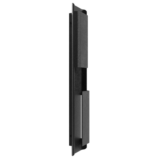 Outdoor Wall Light Avenue Lighting AV2436-BLK Avenue Outdoor 36"H 2-Panel LED Wall Sconce in Black Avenue Lighting