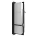 Outdoor Wall Light Avenue Lighting AV2618-BLK Avenue Outdoor 18"H Faux Wood Grain LED Wall Sconce in Black Avenue Lighting