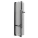 Outdoor Wall Light Avenue Lighting AV2624-BLK Avenue Outdoor 24"H Faux Wood Grain LED Wall Sconce in Black Avenue Lighting