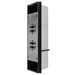 Outdoor Wall Light Avenue Lighting AV2624-BLK Avenue Outdoor 24"H Faux Wood Grain LED Wall Sconce in Black Avenue Lighting