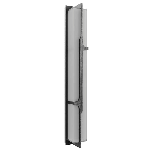 Outdoor Wall Light Avenue Lighting AV2636-BLK Avenue Outdoor 36"H Faux Wood Grain LED Wall Sconce in Black Avenue Lighting
