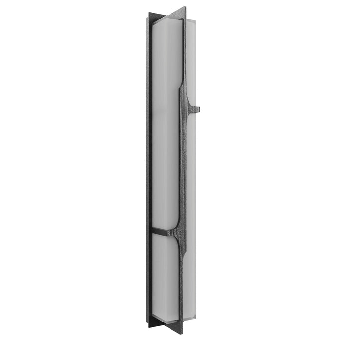 Outdoor Wall Light Avenue Lighting AV2636-BLK Avenue Outdoor 36"H Faux Wood Grain LED Wall Sconce in Black Avenue Lighting