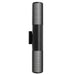 Outdoor Wall Light Avenue Lighting AV2824-BLK Avenue Outdoor 24" H Cylindrical LED Wall Sconce in Black with Perforated Grid Frame Avenue Lighting