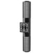 Outdoor Wall Light Avenue Lighting AV2824-BLK Avenue Outdoor 24" H Cylindrical LED Wall Sconce in Black with Perforated Grid Frame Avenue Lighting