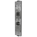 Outdoor Wall Light Avenue Lighting AV2924-BLK Avenue Outdoor 24"H White Textured Panel LED Wall Sconce in Black Avenue Lighting