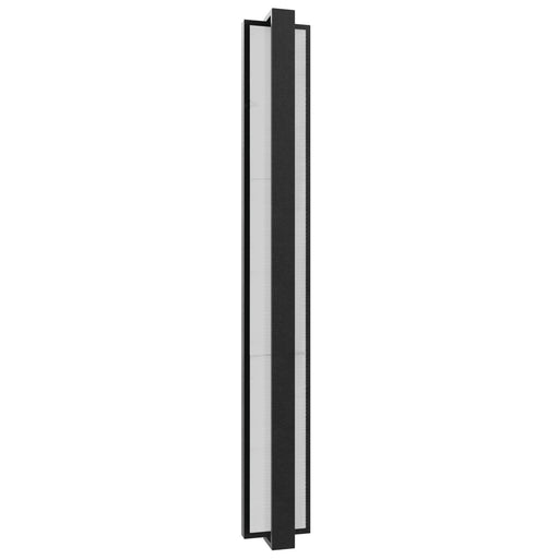Outdoor Wall Light Avenue Lighting AV2936-BLK Avenue Outdoor 36"H White Textured Panel LED Wall Sconce in Black Avenue Lighting
