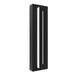 Outdoor Wall Light Avenue Lighting AV3218-BLK Avenue Outdoor 18"H Raised Panel LED Wall Sconce in Black Avenue Lighting