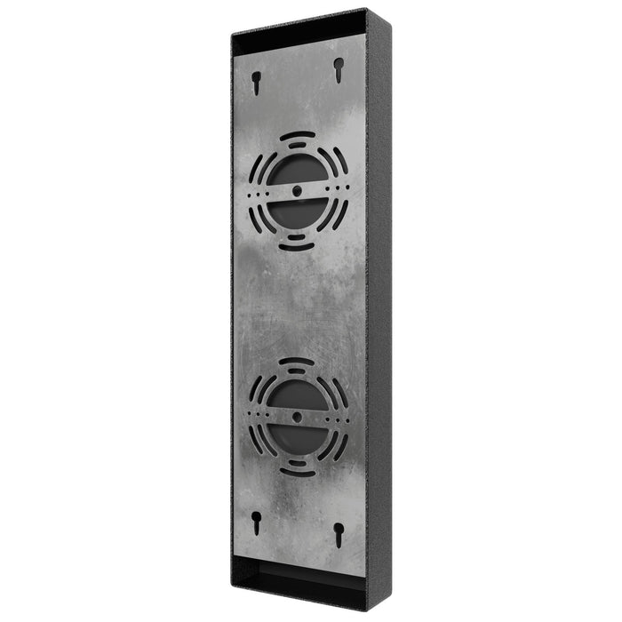 Outdoor Wall Light Avenue Lighting AV3218-BLK Avenue Outdoor 18"H Raised Panel LED Wall Sconce in Black Avenue Lighting