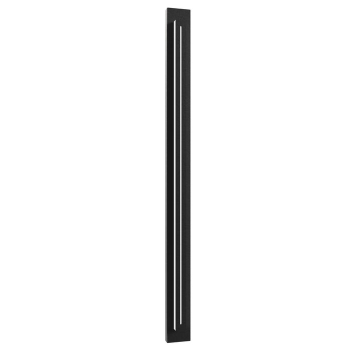 Outdoor Wall Light Avenue Lighting AV3268-BLK Avenue Outdoor 68"H Raised Panel LED Wall Sconce in Black Avenue Lighting
