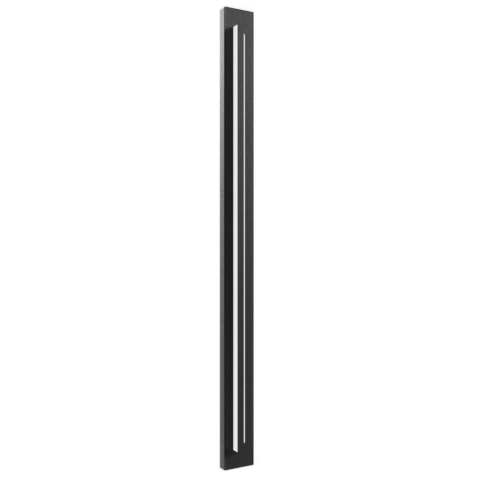 Outdoor Wall Light Avenue Lighting AV3268-BLK Avenue Outdoor 68"H Raised Panel LED Wall Sconce in Black Avenue Lighting