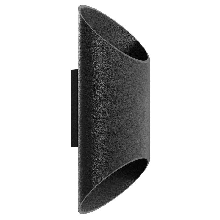 Outdoor Wall Light Avenue Lighting AV9897-BLK Avenue Outdoor 12"H Up/Down 3000K LED Wall Sconce in Black Avenue Lighting