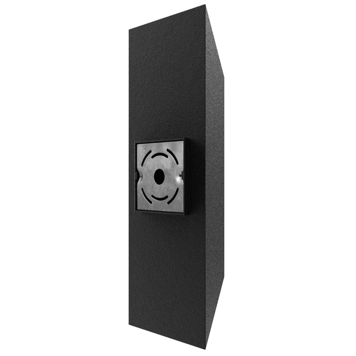 Outdoor Wall Light Avenue Lighting AV9898-BLK Avenue Outdoor 20"H Rectangular 3000K LED Wall Sconce in Black Avenue Lighting