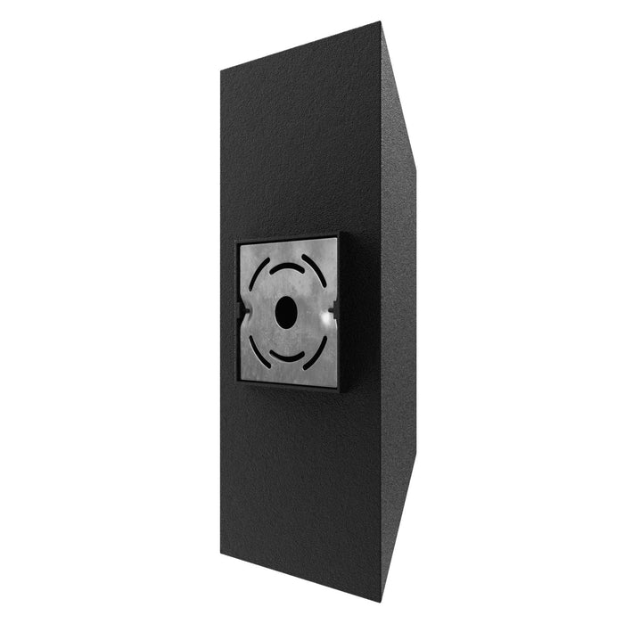 Outdoor Wall Light Avenue Lighting AV9899-BLK Avenue Outdoor 16"H Rectangular 3000K LED Wall Sconce in Black Avenue Lighting