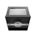 Outdoor Wall Light Avenue Lighting AV9904-BLK Avenue Outdoor 12"W 3000K LED Pillar Mount in Black/Ribbed Glass Avenue Lighting