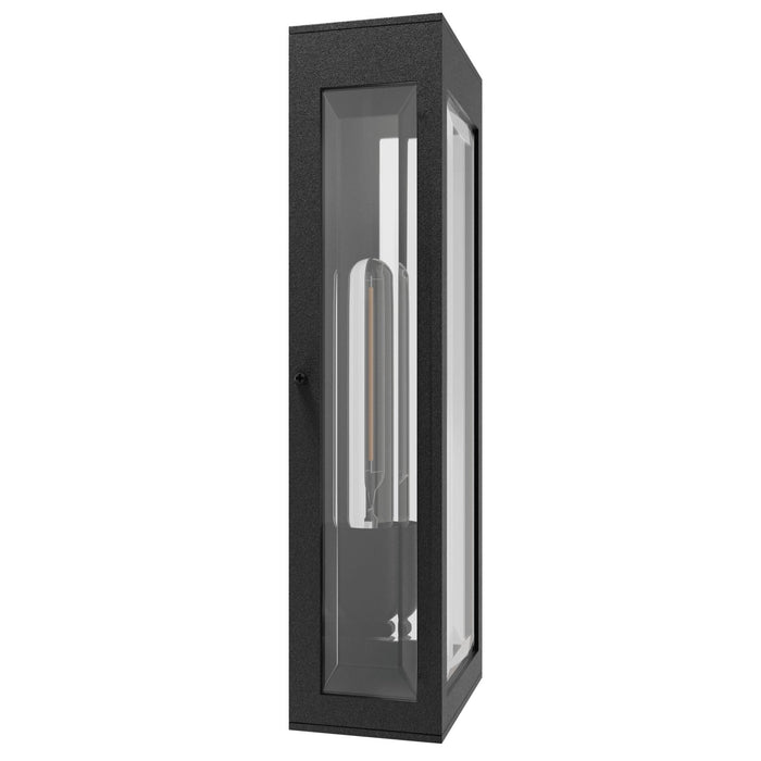 Outdoor Wall Light Avenue Lighting AV9906-BLK Avenue Outdoor 1-Light 18"H Rectangular Box Wall Sconce in Black Avenue Lighting