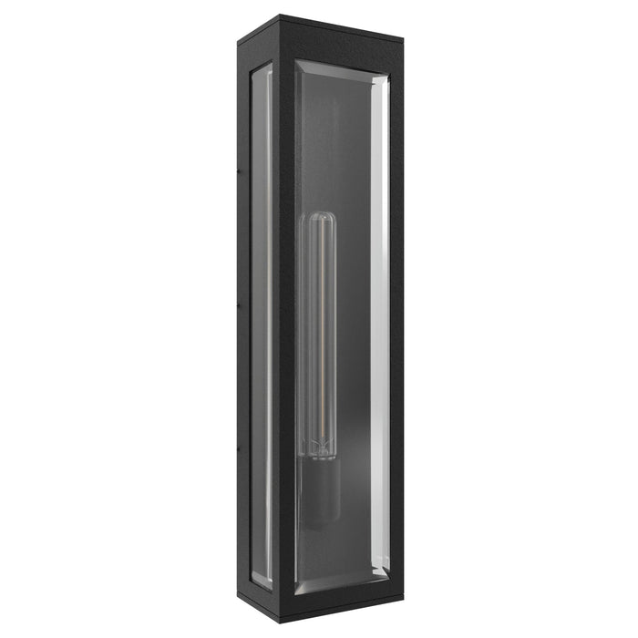 Outdoor Wall Light Avenue Lighting AV9907-BLK Avenue Outdoor 1-Light 18"H Rectangular Box Wall Sconce in Black Avenue Lighting