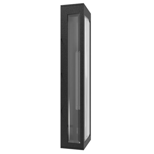 Outdoor Wall Light Avenue Lighting AV9907-BLK Avenue Outdoor 1-Light 18"H Rectangular Box Wall Sconce in Black Avenue Lighting