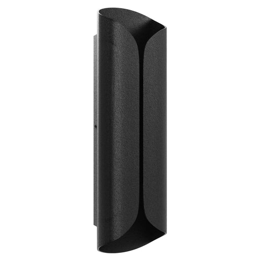 Outdoor Wall Light Avenue Lighting AV9910-BLK Avenue Outdoor 20"H Curved Frame LED Wall Sconce in Black Avenue Lighting