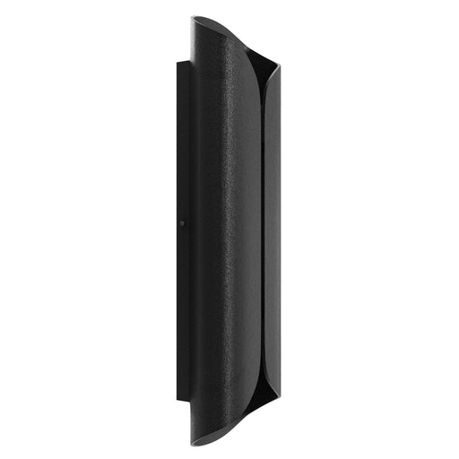 Outdoor Wall Light Avenue Lighting AV9910-BLK Avenue Outdoor 20"H Curved Frame LED Wall Sconce in Black Avenue Lighting