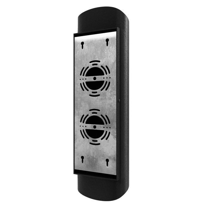 Outdoor Wall Light Avenue Lighting AV9910-BLK Avenue Outdoor 20"H Curved Frame LED Wall Sconce in Black Avenue Lighting