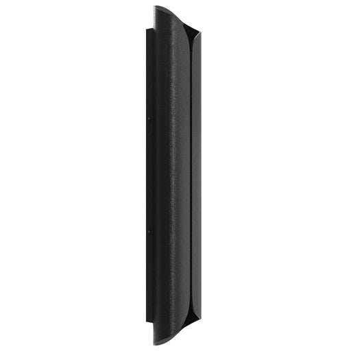 Outdoor Wall Light Avenue Lighting AV9911-BLK Avenue Outdoor 30"H Curved Frame LED Wall Sconce in Black Avenue Lighting