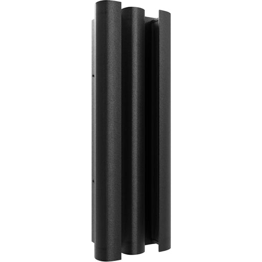 Outdoor Wall Light Avenue Lighting AV9913-BLK Avenue Outdoor 23"H Black Ripple Frame LED Wall Sconce in Black Avenue Lighting
