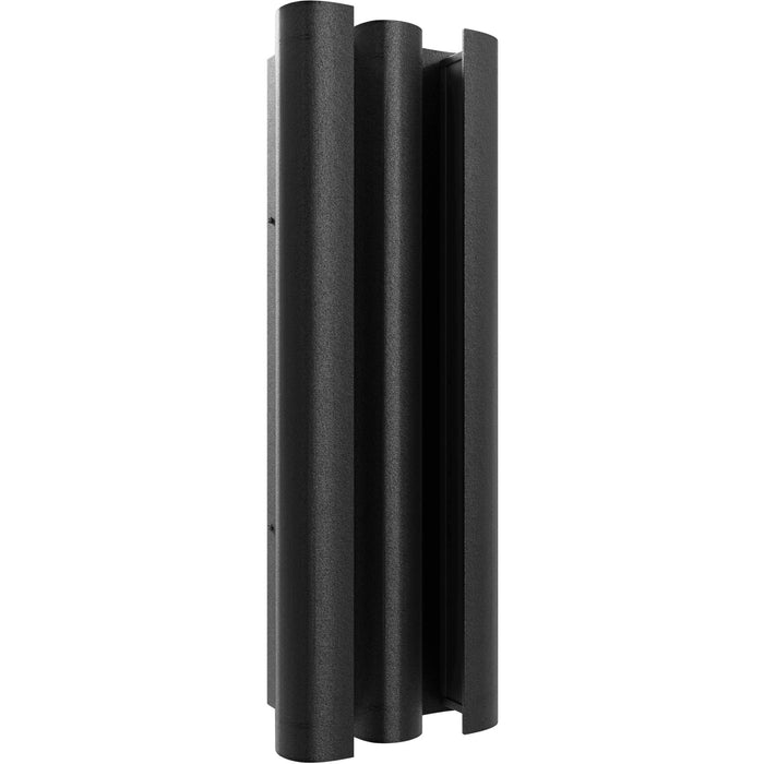 Outdoor Wall Light Avenue Lighting AV9913-BLK Avenue Outdoor 23"H Black Ripple Frame LED Wall Sconce in Black Avenue Lighting