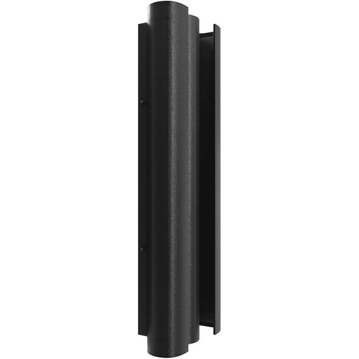 Outdoor Wall Light Avenue Lighting AV9913-BLK Avenue Outdoor 23"H Black Ripple Frame LED Wall Sconce in Black Avenue Lighting