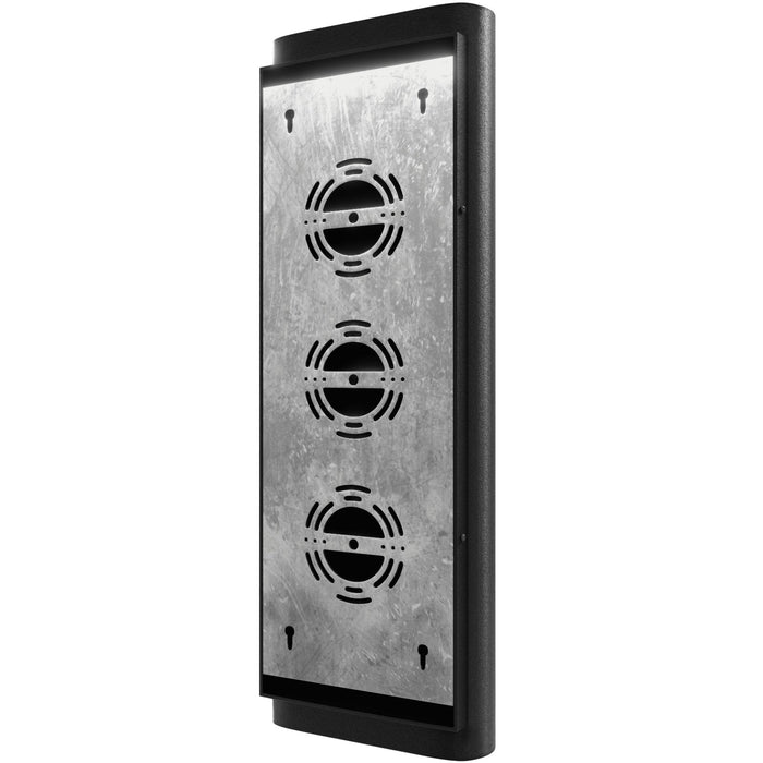 Outdoor Wall Light Avenue Lighting AV9913-BLK Avenue Outdoor 23"H Black Ripple Frame LED Wall Sconce in Black Avenue Lighting