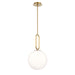 Eurofase 37233-036 Prospect 12" Gold Pendant Light