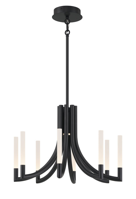 Eurofase 49010-039 Olette 24" Matte Black LED Chandelier