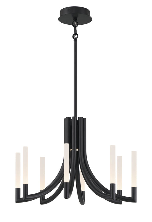 Eurofase 49010-039 Olette 24" Matte Black LED Chandelier