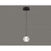 Pendant Light Avenue Lighting HF3901-BK Beluga 5"W Geometric LED mini Pendant in Black/Textured Acrylic Avenue Lighting