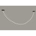 Pendant Light Avenue Lighting HF3934-BK Beluga 34-Light 238"L LED Pendant in Black/Textured Acrylic Avenue Lighting