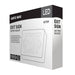 Exit Sign Nuvo 67-101 Red LED Exit Sign, 90min Ni-Cad backup, 120/277V, Single/Dual Face, Universal Mounting - White Finish Nuvo